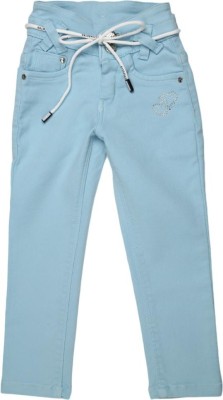 V-MART Slim Girls Blue Jeans