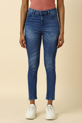 Allen Solly Skinny Women Blue Jeans