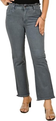 vkreation Boot-Leg Women Grey Jeans