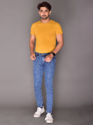 RASSO Slim Men Light Blue Jeans