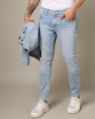 HouseOfCommon Skinny Men Light Blue Jeans