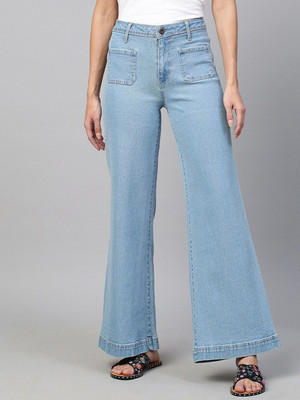 CHEMISTRY Flared Women Blue Jeans