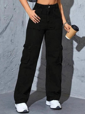 Akacy Regular Women Black Jeans