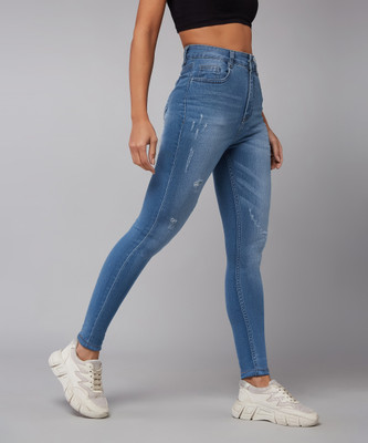 DOLCE CRUDO Skinny Women Blue Jeans