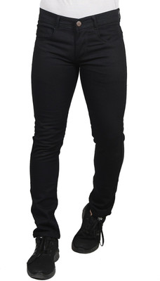 zara men Straight Fit Men Black Jeans