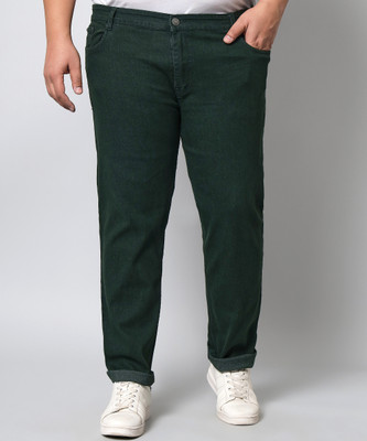 STUDIO NEXX Regular Men Dark Green Jeans
