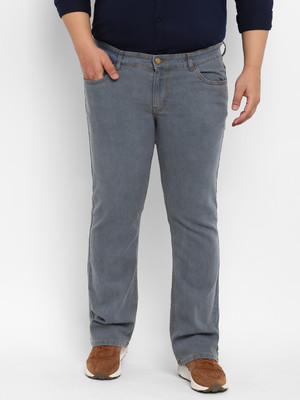 Urbano Plus Boot-Leg Men Grey Jeans