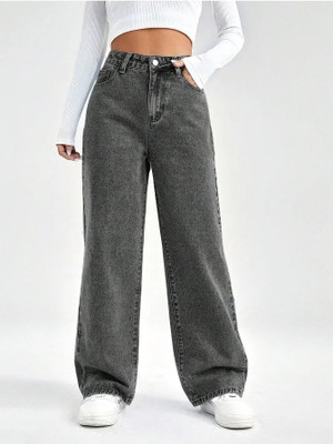 PINKLIT Regular Women Grey Jeans