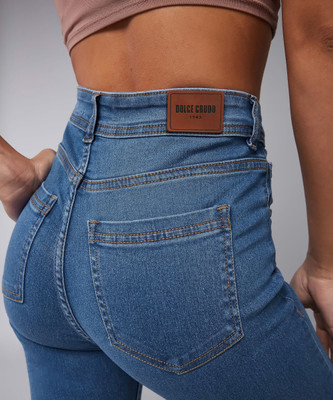 DOLCE CRUDO Skinny Women Blue Jeans