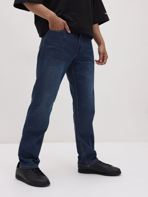 Roadster Straight Fit Men Black Jeans