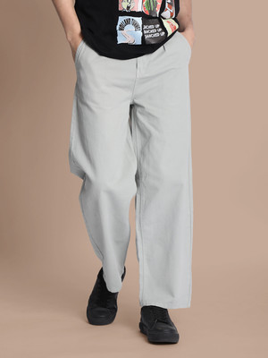 Bene Kleed Loose Fit Men Grey Jeans