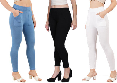 house of common Multicolor Jegging(Solid)