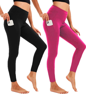 DESAN Ethnic Wear Legging(Multicolor, Solid)