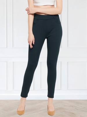 Moda Rapido Green Jegging(Solid)