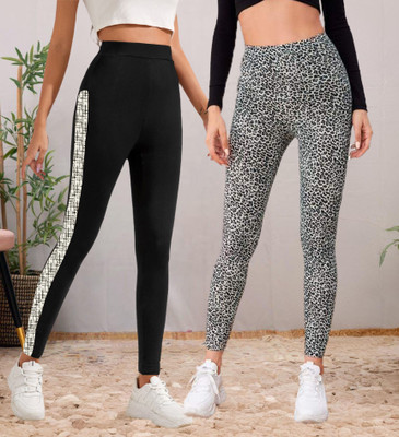 Moda Rapido Multicolor Jegging(Applique)