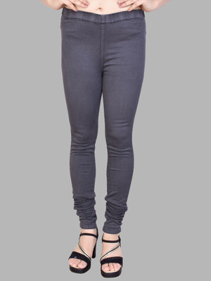 FCK-3 Beige Jegging(Solid)