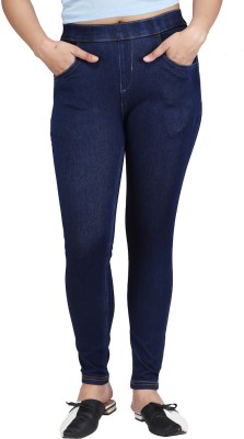 Comfort Lady Dark Blue Jegging(Solid)