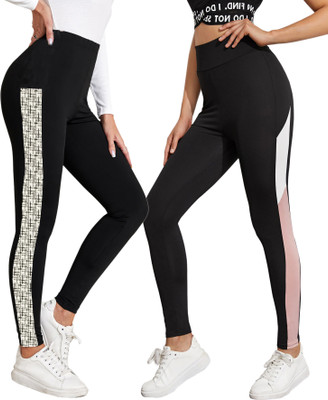 DTR FASHION Black Jegging(Printed)