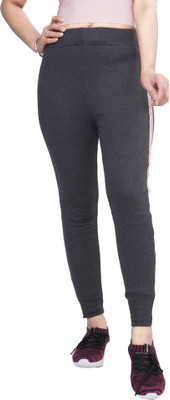 FAYDA MALL Grey Jegging(Striped)