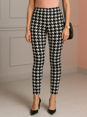 Moda Rapido Black Jegging(Printed)