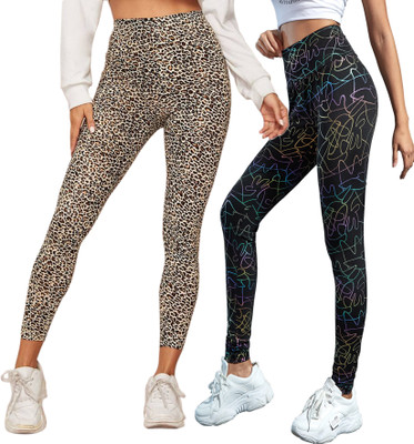 DTR FASHION Black Jegging(Printed)