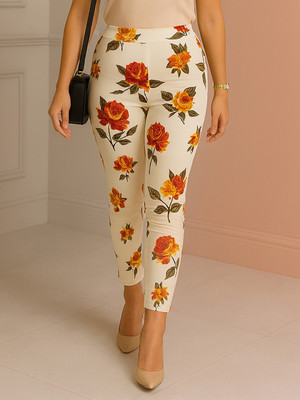 DTR FASHION Multicolor Jegging(Printed)