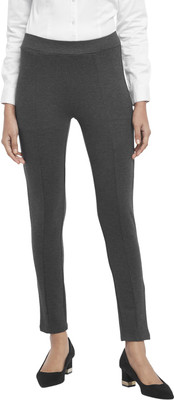 Annabelle by Pantaloons Grey Tregging(Solid)