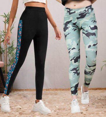 Moda Rapido Multicolor Jegging(Applique)