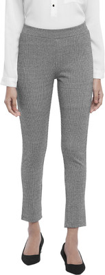 Annabelle by Pantaloons Black, White Tregging(Houndstooth)