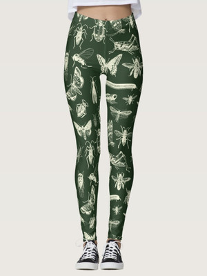Moda Rapido Green Jegging(Printed)