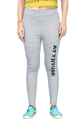 FAYDA MALL Grey Jegging(Printed)