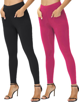 BRAND FLEX Multicolor Jegging(Solid)