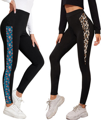 DTR FASHION Black Jegging(Printed)