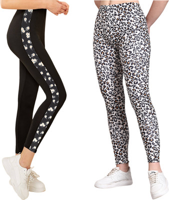 DTR FASHION Multicolor Jegging(Animal Print)
