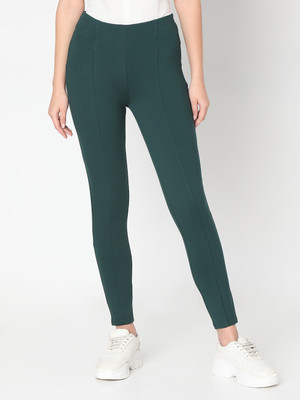 VERO MODA Green Jegging(Solid)