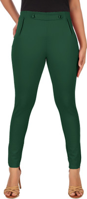 SEMLE Dark Green Jegging(Solid)