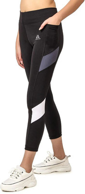 INVOKE ASIA Black, Grey, White Jegging(Solid)