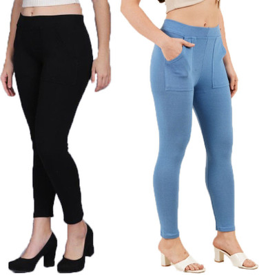 house of common Multicolor Jegging(Solid)