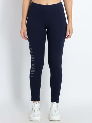 Status Quo Blue Jegging(Solid)