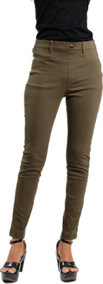 Amadore Dark Green Jegging(Solid)