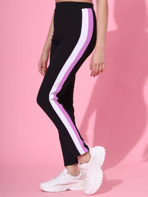 DTR FASHION Pink Jegging(Striped)