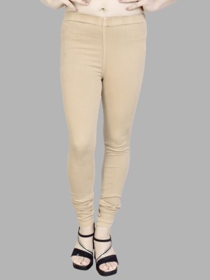 FCK-3 Beige Jegging(Solid)