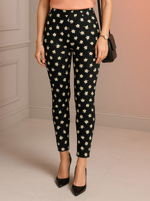 DTR FASHION Black Jegging(Printed)
