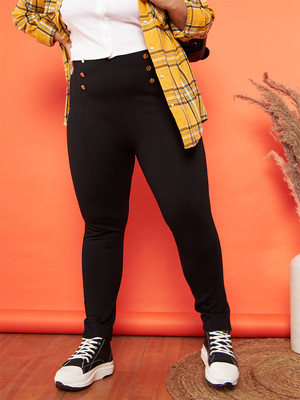 SASSAFRAS Curve Black Jegging(Solid)