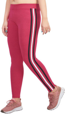 divvi fashions Pink Jegging(Striped)