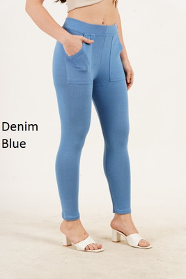 house of common Blue Jegging(Solid)