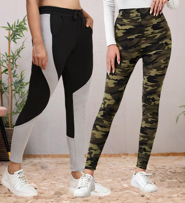 Moda Rapido Multicolor Jegging(Applique)