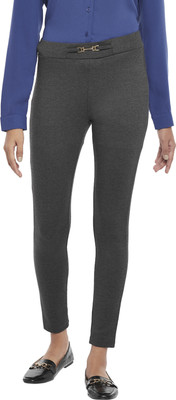 Annabelle by Pantaloons Grey Tregging(Solid)