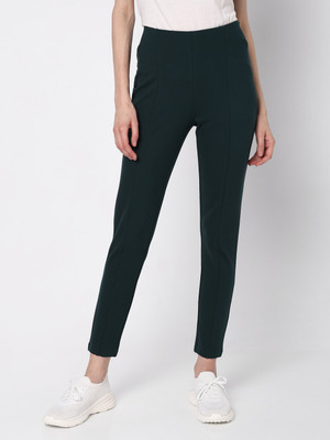 VERO MODA Green Jegging(Solid)