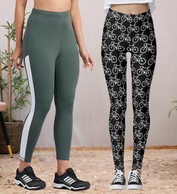 Moda Rapido Multicolor Jegging(Applique)
